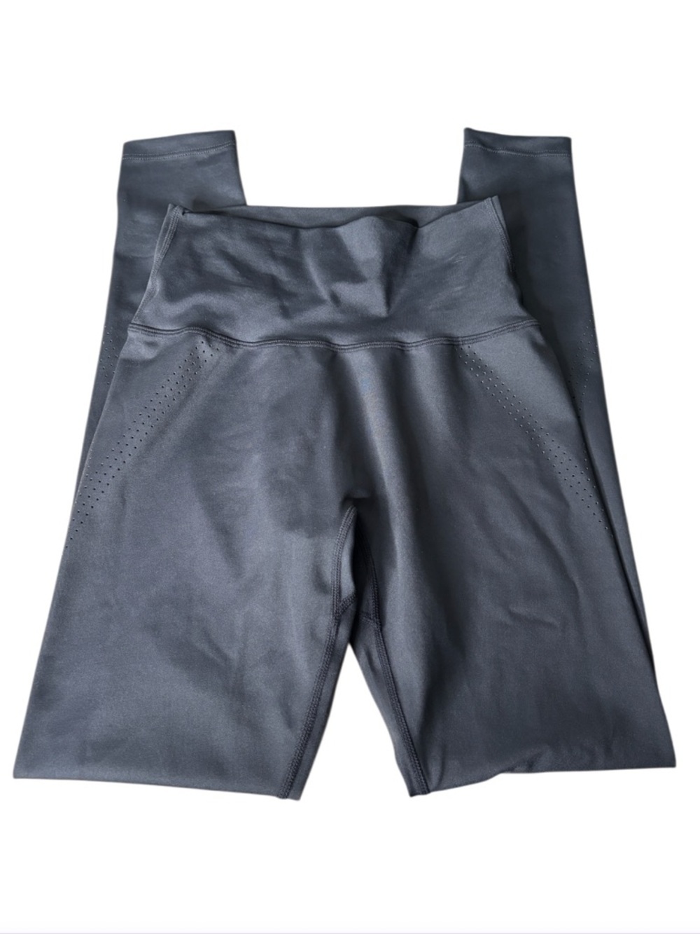 BuffBunny Collection Leggings | Black High Rise Seamless | Perforated Detail | S